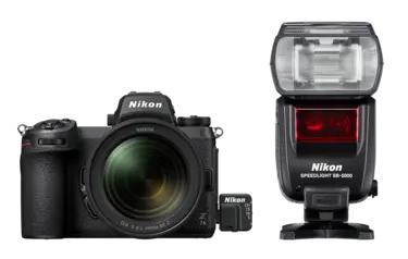 Nikon Z7II 24-70 R11b SB5000 flash wireless connection